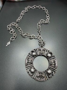 Vintage Sarah Coventry Talisman of Love Necklace